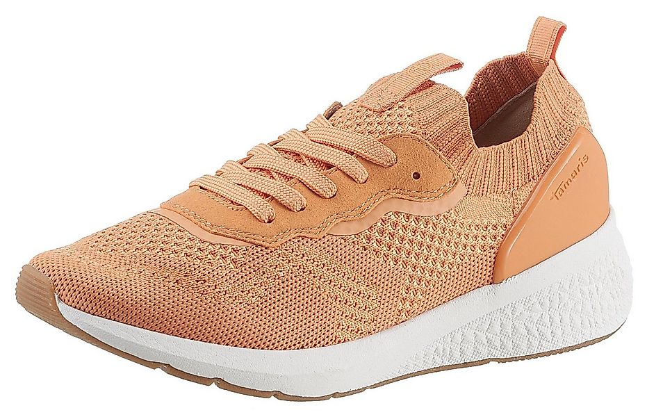Tamaris Slip-On Sneaker, Freizeitschuh, Halbschuh, Schnürschuh mit aufgeset günstig online kaufen