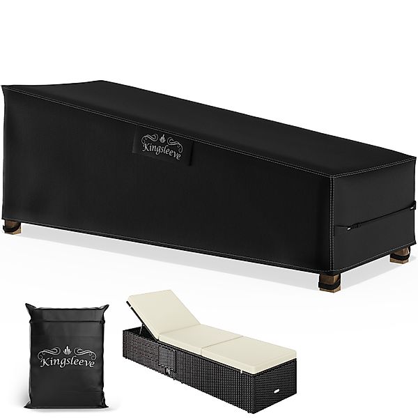 Abdeckplane Sonnenliege Anthrazit 200x75x40/70cm 9100mm Wassersäule günstig online kaufen