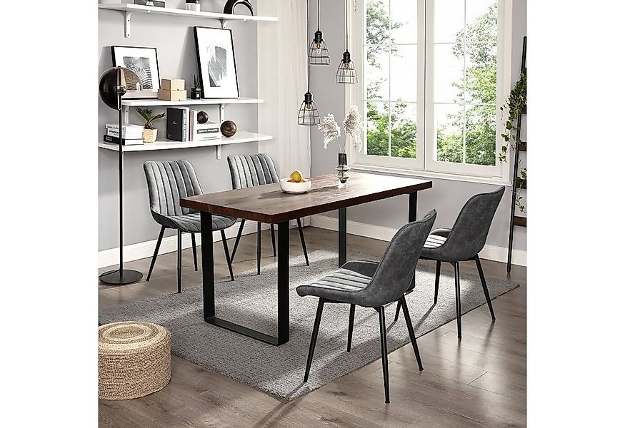 SONGMICS Esszimmerstuhl Stuhlset – Polsterstühle, Moderner Küchenstuhl. Sam günstig online kaufen