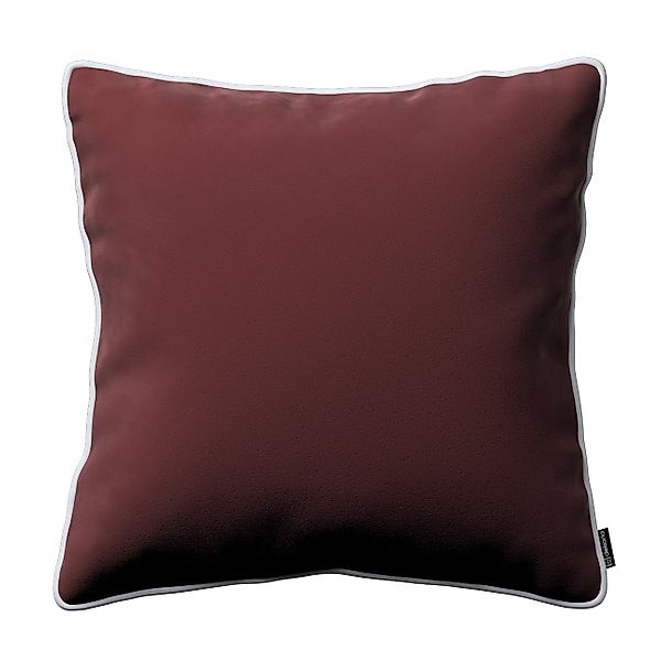 Kissenhülle Laura, bordeaux, 60 x 60 cm, Velvet (704-26) günstig online kaufen