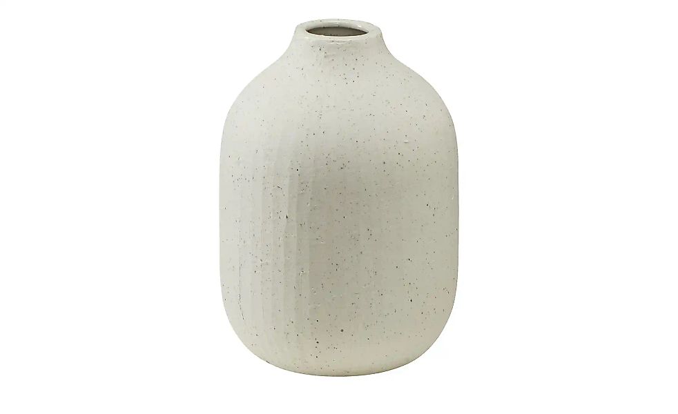 Vase ¦ creme ¦ Steingut ¦ Maße (cm): H: 17  Ø: 12 Accessoires > Vasen - Höf günstig online kaufen
