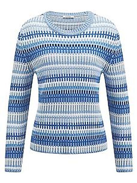 Rundhals-Pullover Peter Hahn weiss günstig online kaufen