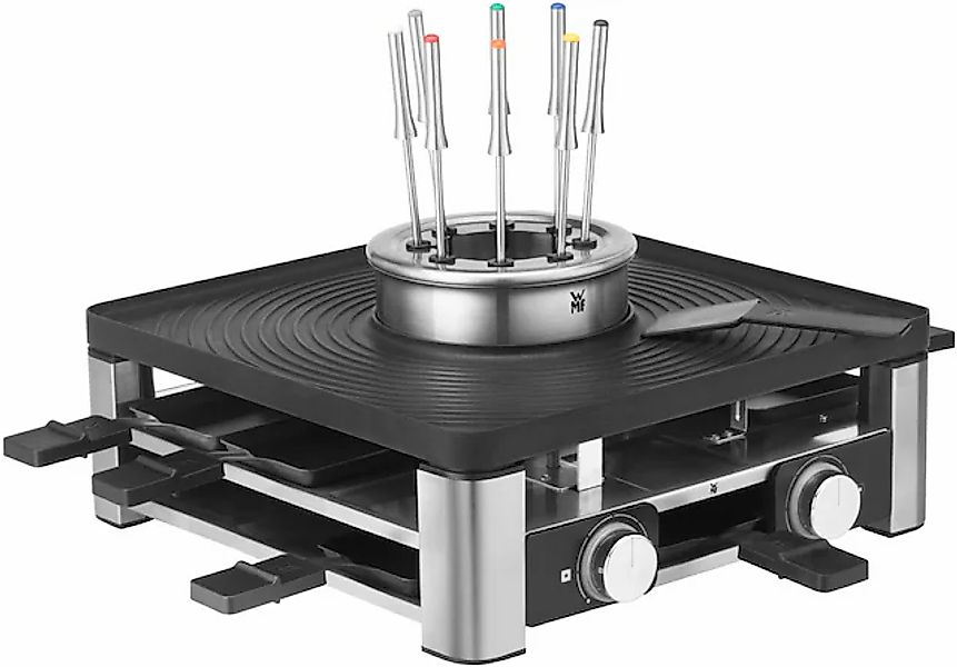 WMF Raclette »Lumero Gourmet Station 3-in-1, Raclette, Fondue und Indoor-Gr günstig online kaufen