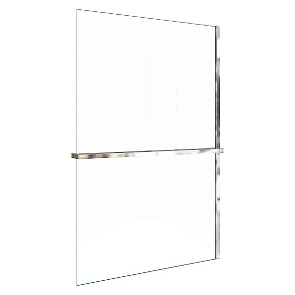 AICA Walk In 80x200cm Duschwand 8mm NANO ESG-Glas Duschabtrennung mit Dusch günstig online kaufen