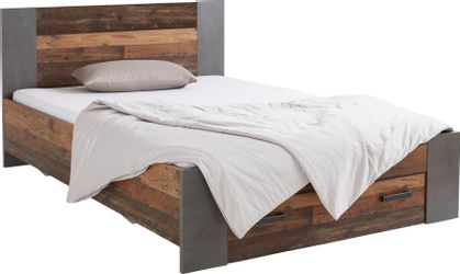 FORTE Bett "Clif, Jugendbett, Belastbarkeit 120 KG, Schubkasten optional" L günstig online kaufen