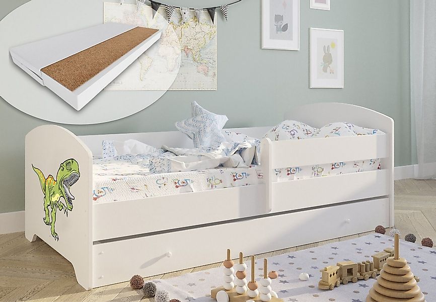 Kids Collective Kinderbett 70x140 / 80x160 cm Komplettset mit Matratze & Sc günstig online kaufen