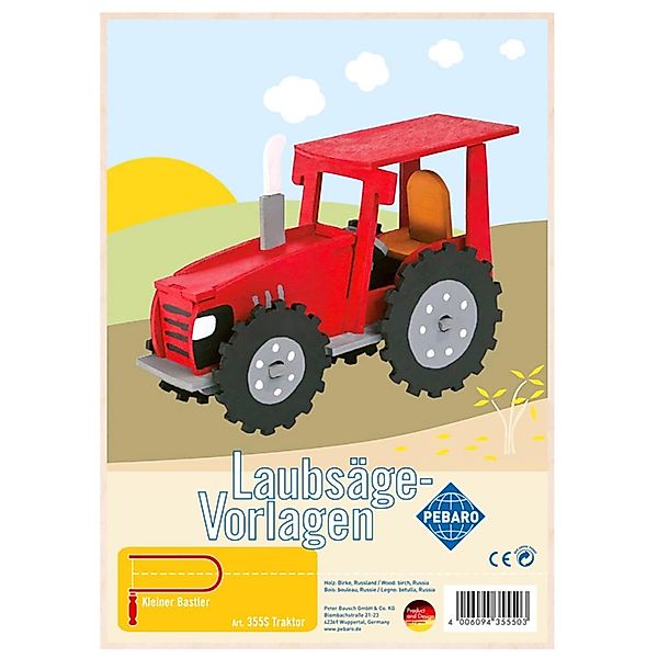 Pebaro Laubsägevorlage Traktor günstig online kaufen
