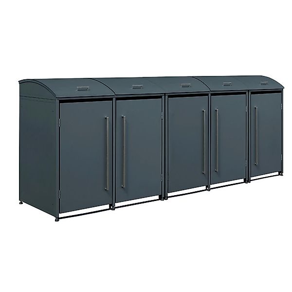 Westmann Mülltonnenbox Moderna anthrazit B/H/L: ca. 350x135x83 cm günstig online kaufen