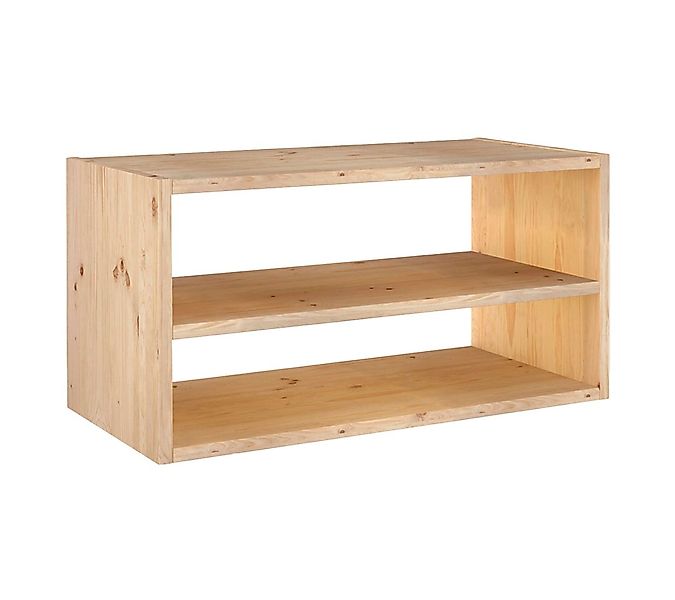 Astigarraga Kit Line Standregal Vollholzregal - Dinamic, Modulares Regal mi günstig online kaufen