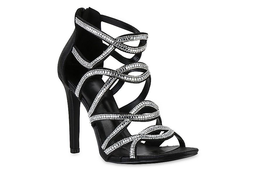 VAN HILL 841573 High-Heel-Sandalette Damen High Heels Stiletto Sandaletten günstig online kaufen