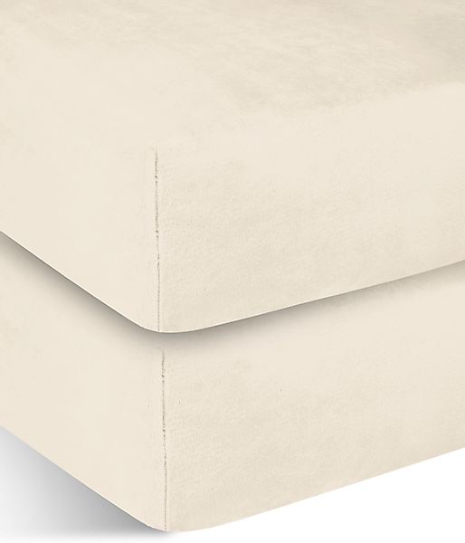 Aspero Bettlaken 2 Flanell-Spannbettlaken PERPIGNAN, Flanell, günstig online kaufen