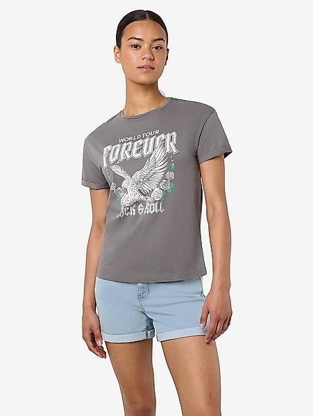 Noisy may Kurzarmshirt NMBRANDY FRONTPRINT S/S TOP JRS NOOS günstig online kaufen