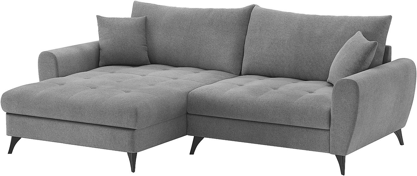 Mr. Couch Ecksofa "Blackburn II L-Form" Wahlweise mit Kaltschaumpolsterung günstig online kaufen