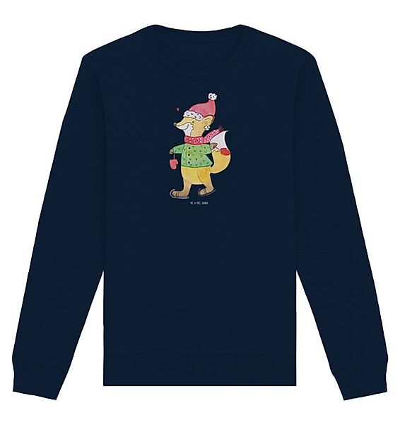 Mr. & Mrs. Panda Longpullover Fuchs Schlittschuhe Größe M - French Navy - G günstig online kaufen