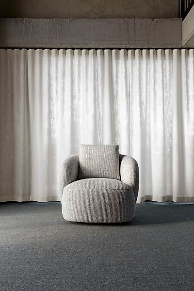 FLEXLUX "Torino, rund, drehbar, Einzelsofa, Polstersessel," Modernes, organ günstig online kaufen