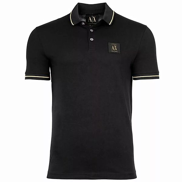 ARMANI EXCHANGE Poloshirt Herren Poloshirt - T-Shirt, einfarbig, Baumwolle günstig online kaufen