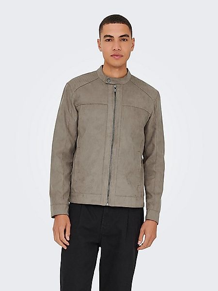ONLY & SONS Bomberjacke ONSMIKE FAKE SUEDE JACKET OTW günstig online kaufen