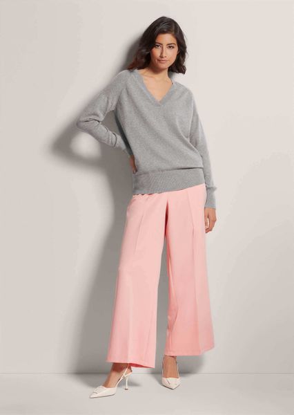 MADELEINE Strickpullover Strick Kaschmirpullover mit V-Ausschnitt günstig online kaufen