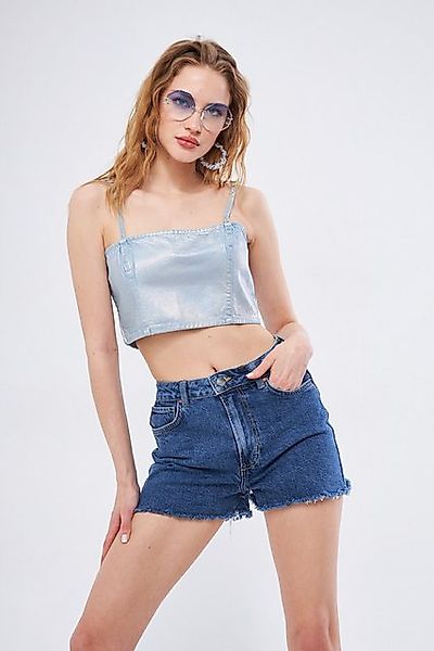 Kutaf Shorts Tasselbesatz Jeansshorts günstig online kaufen