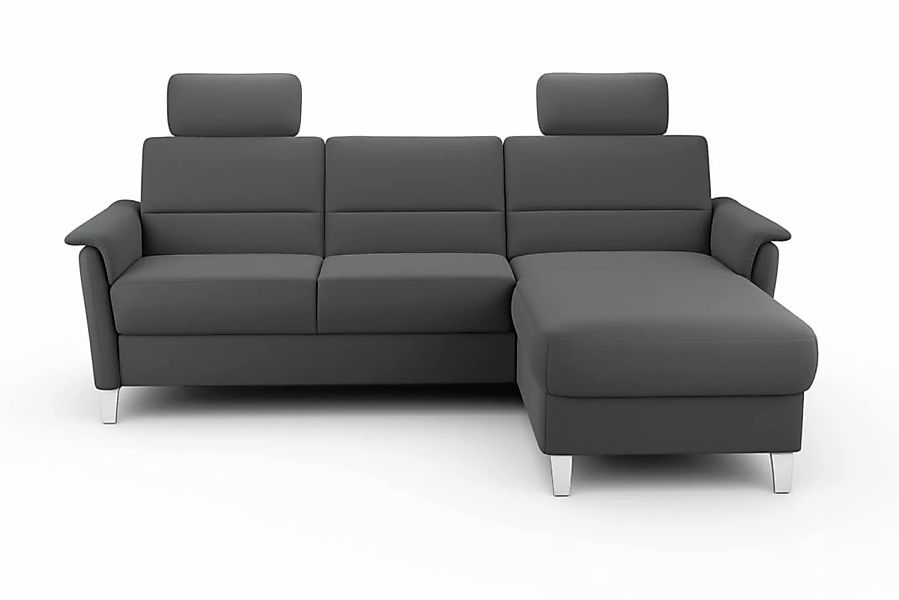 sit&more Ecksofa »Palmera L-Form«, Federkern, wahlweise mit Bettfunktion un günstig online kaufen