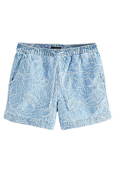 Next Jeansshorts Kurzärmeliges Jeanshemd aus 100 % günstig online kaufen