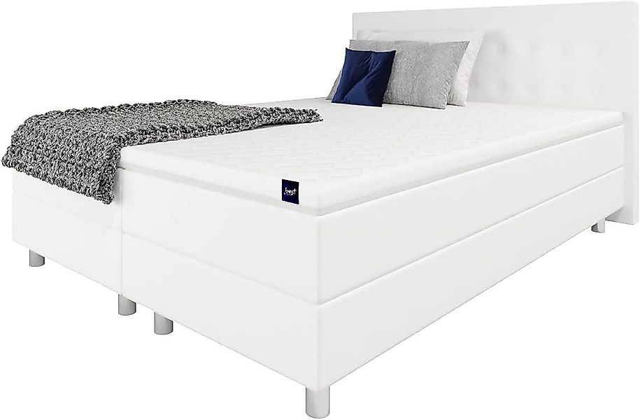 Best for Home Boxspringbett Neo Sawana Bonellfederkernmatratze mit 7 cm Top günstig online kaufen