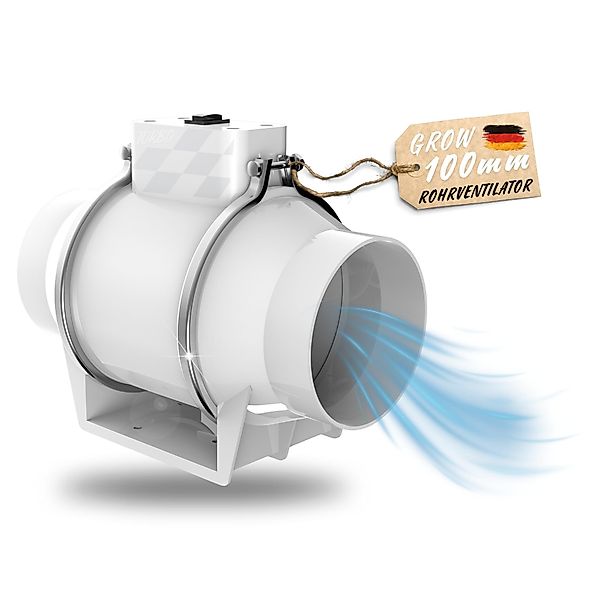 TronicXL Turboventilator 100mm Turboventilator Grow Abluft günstig online kaufen