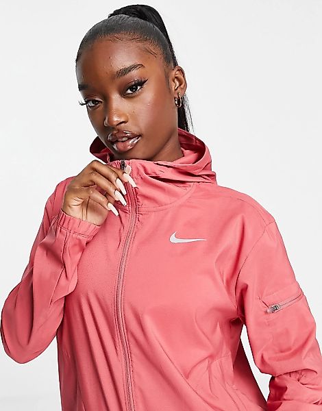 Nike Running – Impossibly Light – Verstaubare Kapuzenjacke in Rosa günstig online kaufen