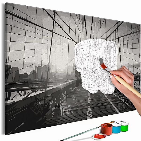 Malen Nach Zahlen - New York Bridge günstig online kaufen