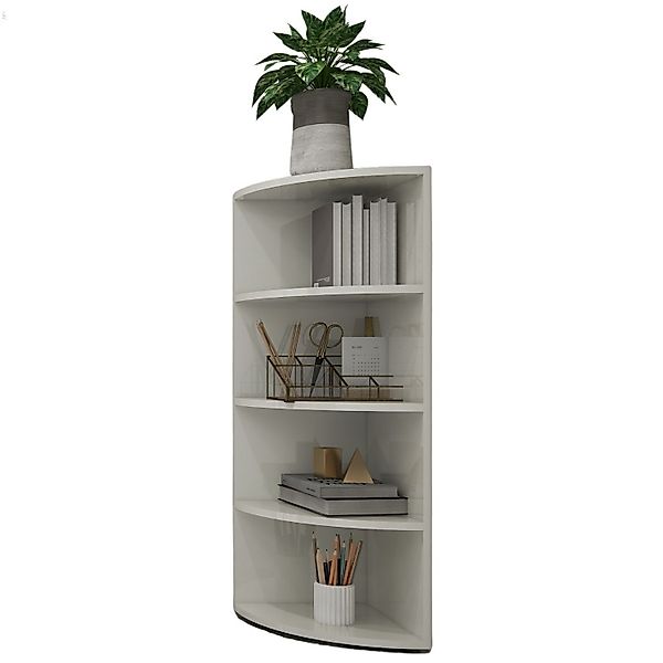 Coemo Standregal CORNER 120, Weiß 4 günstig online kaufen