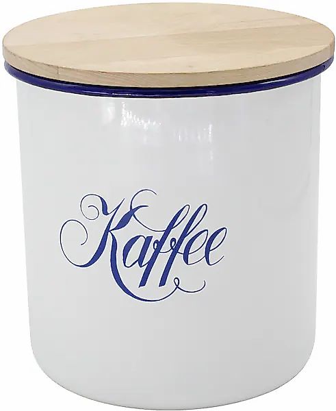 Krüger Kaffeedose "Husum" 1 Stk. tlg. mit Holzdeckel günstig online kaufen