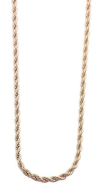 AKZENT Edelstahlkette Kemari roségold Damen wasserfest günstig online kaufen