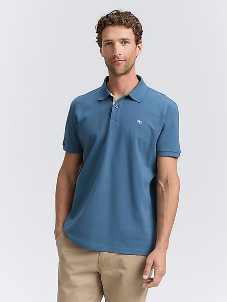 TOM TAILOR Poloshirt Piqué Poloshirt aus günstig online kaufen