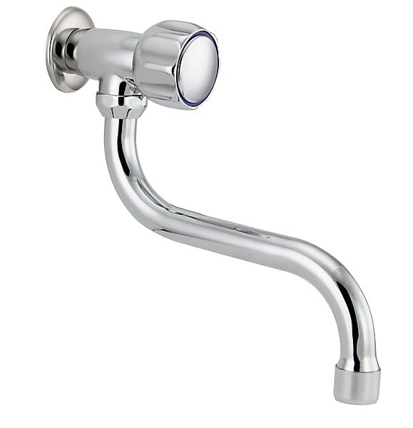Hydroland Waschtischarmatur ZRW-S Wandarmatur Nostalgie-Design, Kaltwassera günstig online kaufen