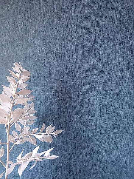 Newroom Vliestapete, Blau Tapete Uni Einfarbig günstig online kaufen