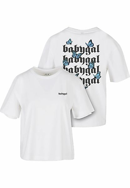 Miss Tee Kurzarmshirt "Miss Tee Damen Babygal Tee" 1 Stk. günstig online kaufen