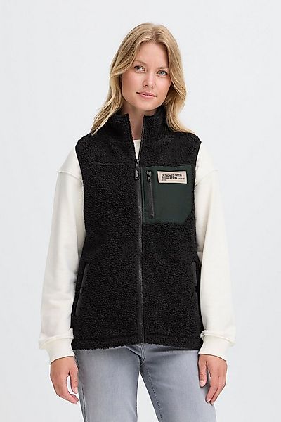 OXMO Plüschweste OXABBY Kuschelige Fleeceweste Teddy günstig online kaufen