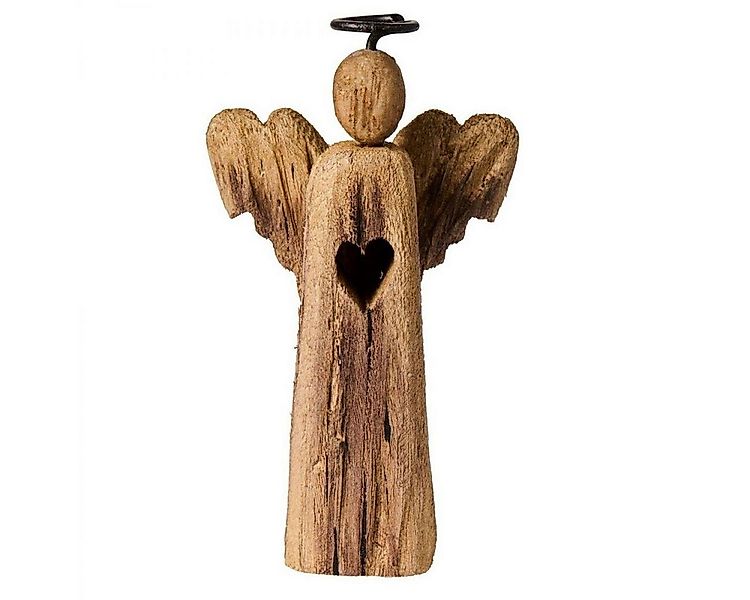 Ib Laursen Dekofigur Ib Laursen Dekorationsobjekt Engel Lucia Stehend Holz günstig online kaufen