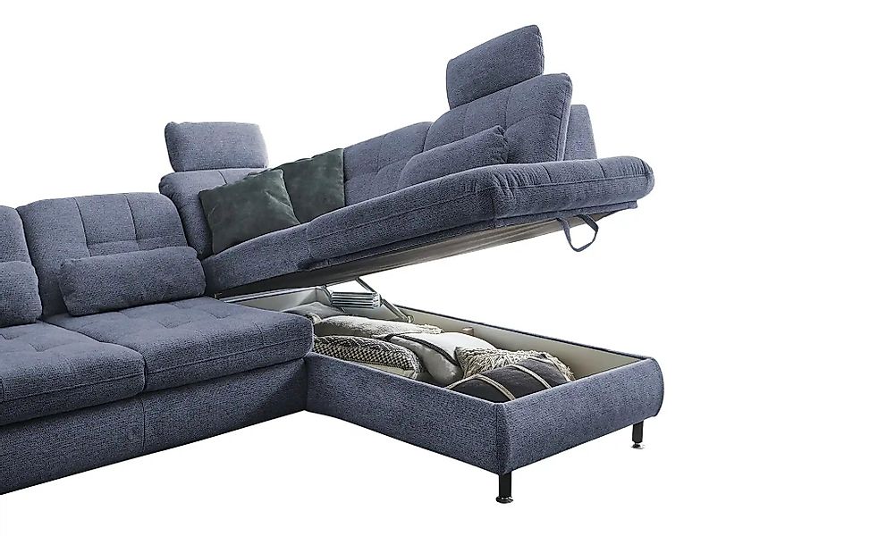 Lounge Collection Ecksofa  LIORA ¦ blau Polstermöbel > Sofas > Ecksofas - H günstig online kaufen