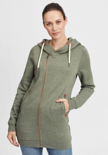 OXMO Kapuzensweatjacke OXVicky Sweat Zip-Hoodie Long günstig online kaufen