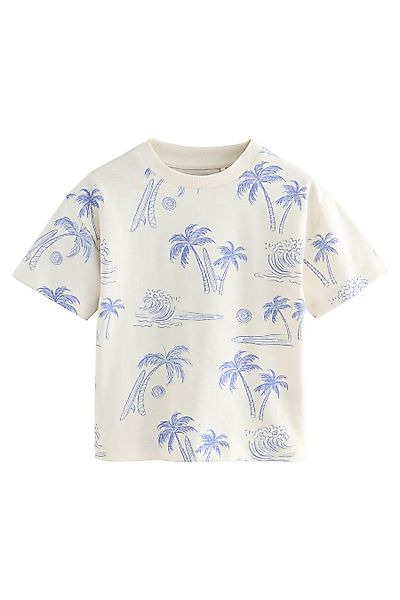 Next T-Shirt Kurzarm-T-Shirt mit durchgehendem Print günstig online kaufen