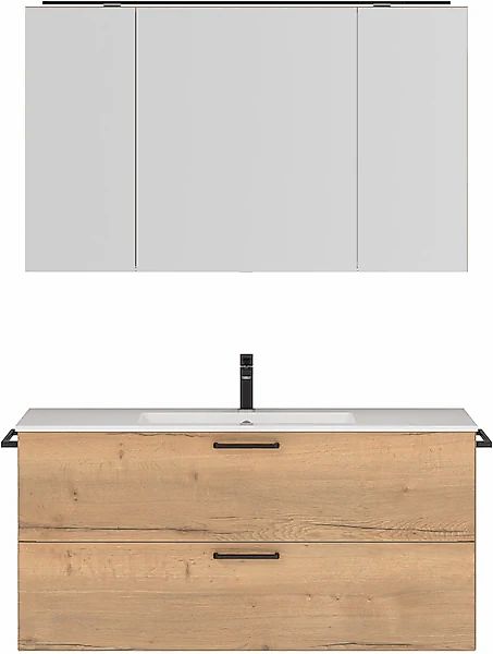 nobilia® Badmöbel-Set »Tolvina« vormontiert, mit Soft-Close, 2 Stk. tlg. günstig online kaufen