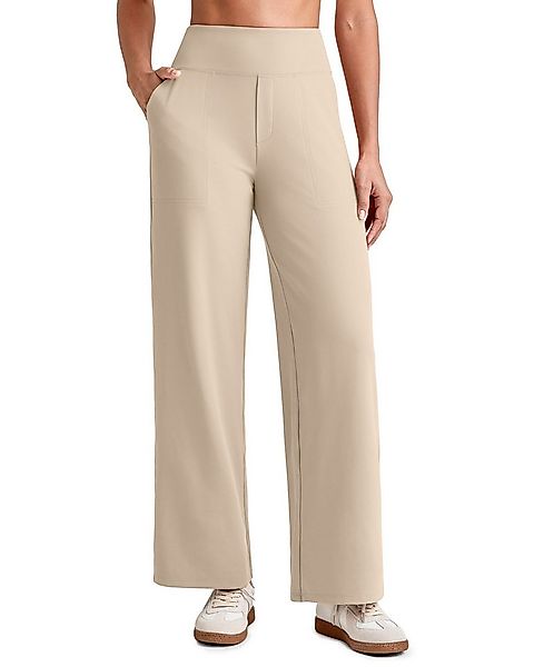 G4Free Yogahose Damen 7/8-Länge Freizeithose Taillenhose Homewearhose Joggi günstig online kaufen