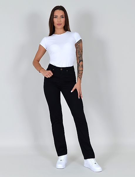ESRA Straight-Jeans Damen Stretch-Jeans G1400 Straight günstig online kaufen