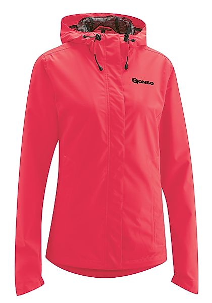 Gonso "Sura Light" Damen Regenjacke wind- und wasserdicht, Radjacke mit Kap günstig online kaufen