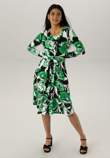 Aniston SELECTED Jerseykleid mit floralem Druck günstig online kaufen