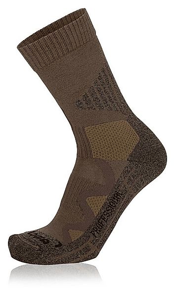 Lowa Wandersocken Crew 4-Season Pro (Merinowolle, hoher Tragekomfort) coyot günstig online kaufen