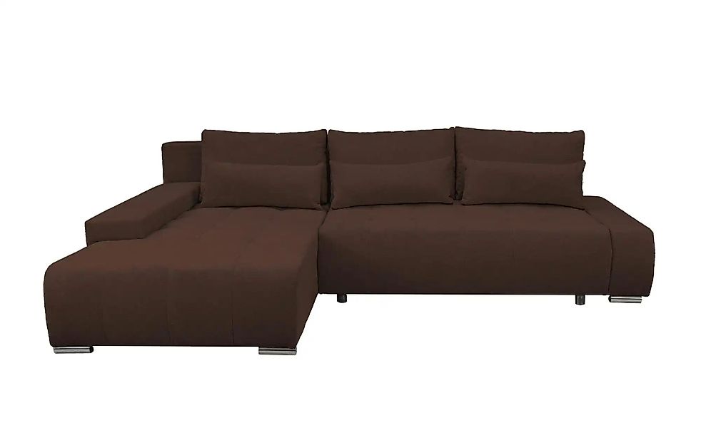 Ecksofa  Bloom ¦ braun ¦ Maße (cm): B: 267 H: 85 Polstermöbel > Sofas > 3-S günstig online kaufen