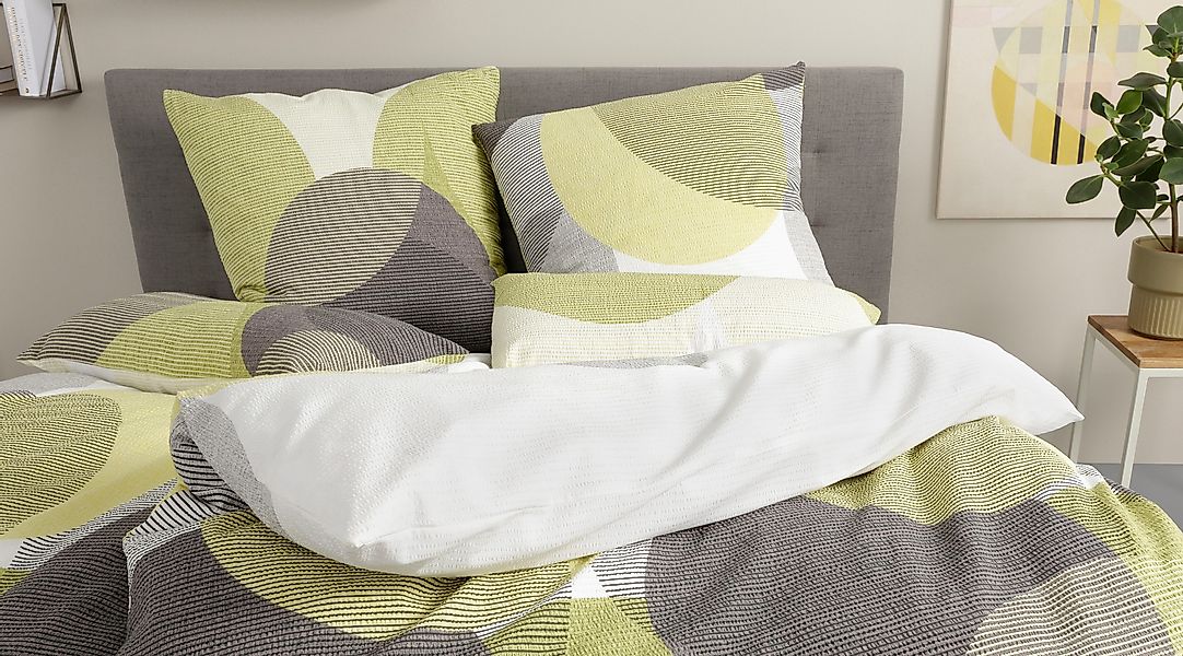 BIERBAUM Bettwäsche "Carla in Gr. 135x200 oder 155x220 cm" 2 Stk. tlg. Bett günstig online kaufen