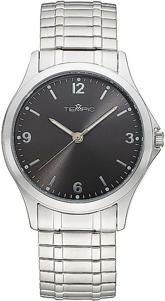 Tempic Quarzuhr, Armbanduhr, Herrenuhr, analog, Flexband, Zugband günstig online kaufen